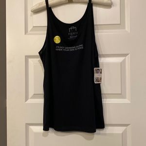 NWT ⚡️FBNW- BLACK tank top - w/ doggo logo ⚡️PERFECT for summer and pet owner ⚡️